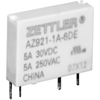 Zettler Electronics AZ921 1AE 12DEF Printrelais 12 V/DC 5 1x NO 1 stuk(s)