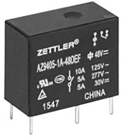 Zettler Electronics AZ9405 1A 5DSEF Printrelais 5 V/DC 10 A 1x NO 1 stuk(s)