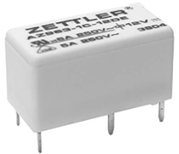 Zettler Electronics AZ963 1CE 24DE Printrelais 24 V/DC 6 A 1x wisselcontact 1 stuk(s)