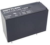 Zettler Electronics AZDC110 1AE 12DF Printrelais 12 V/DC 16 A 1x NO 1 stuk(s)
