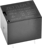 Zettler Electronics AZ943 1CH 12D Printrelais 12 V/DC 15 1x wisselcontact 1 stuk(s)