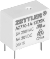 Zettler Electronics Zettler electronics Printrelais 24 V/DC 10 1x NO 1 stuk(s)
