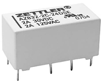 Zettler Electronics AZ832 2C 24DSE Printrelais 24 V/DC 3 A 2x wisselcontact 1 stuk(s)
