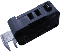ZF D443 P4AA Microschakelaar D443 P4AA 250 V/AC 10 A 1x aan/(aan) Moment 1 stuk(s)