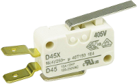 ZF D45U V3LD Microschakelaar D45U V3LD 250 V/AC 16 A 1x aan/(aan) Moment 1 stuk(s)