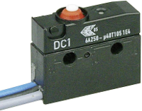 ZF DC1C C3AA Microschakelaar DC1C C3AA 250 V/AC 6 A 1x aan/(aan) IP67 Moment 1 stuk(s)