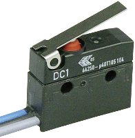 ZF DC1C C3LB Microschakelaar DC1C C3LB 250 V/AC 6 A 1x aan/(aan) IP67 Moment 1 stuk(s)