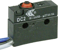 ZF DC2C C3AA Microschakelaar DC2C C3AA 250 V/AC 10 A 1x aan/(aan) IP67 Moment 1 stuk(s)