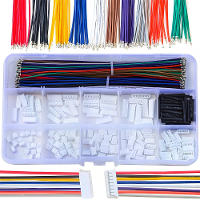 ZH1.5MM Connector Kit met Voor geperste Kabel 10 Kleuren 2345678910P Behuizing Box JST Draad Socket Crimp Terminal voor