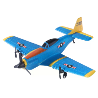 ZHIYANG ZY 908 P51D Mustang 280 mm spanwijdte 2,4 GHz 2 kanaals EPP RC vliegtuig vaste vleugel oorlogsvliegtuig RTF voor