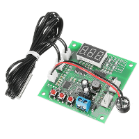 ZHIYU® DC 12V 24V 48V 2 Way Cooling PWM 4 Wire Fan Temperature Controller With Temperature Speed Display And Alarm Function