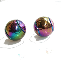 Zinc Alloy Big Football Colorful Rotating Fidget Hand Spinner Adhd Autism Reduce Stress Toys