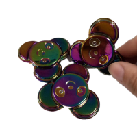 Zinc Alloy Colorful Rotating Animal Fidget Hand Spinner Adhd Autism Reduce Stress Toys Gift