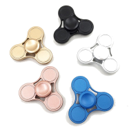 Zinc Alloy Colorful Tri Spinner Rotating Fidget Hand Spinner Edc Fingertips Reduce Stress Toys