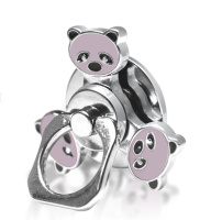 Zinc Alloy Cute Shape Phone Ring Rotating Fidget Hand Spinner Stand Adhd Autism Reduce Stress Toys