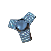 Zinc Alloy Diamond Rotating Fidget Hand Spinner Adhd Autism Reduce Stress Focus Attention Toys