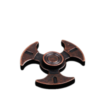 Zinc Alloy Retro Tri Spinner Fidget Hand Spinner Adhd Autism Reduce Stress Focus Attention Toys