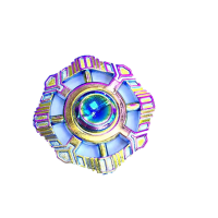 Zinc Alloy Rotating Round Colorful Fidget Hand Spinner Adhd Autism Reduce Stress Toys