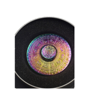 Zinc Alloy Round Colorful Rotating Fidget Hand Spinner Adhd Autism Reduce Stress Toys
