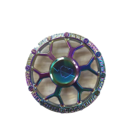 Zinc Alloy Round Rotating Fidget Hand Spinner Adhd Autism Reduce Stress Focus Attention Toys