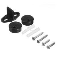 Zinc Alloy Sliding Barn Door Bottom Anti Jump End With Floor Guide