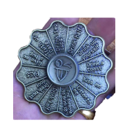 Zinc Alloy Sunflower Rotating Fidget Hand Spinner Adhd Autism Reduce Stress Focus Attention Toys
