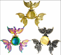 Zinc Alloy Tri Spinner Eagle Shape Rotating Fidget Hand Spinner Adhd Autism Reduce Stress Toys