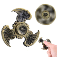 Zinc Alloy Tri Spinner Eagle Shape Rotating Fidget Hand Spinner Edc Reduce Stress Toys