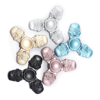 Zinc Alloy Tri Spinner Multi Color Rotating Fidget Hand Spinner Adhd Autism Reduce Stress Toys