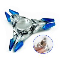 Zinc Alloy Tri Spinner Rotating Fidget Hand Spinner Adhd Autism Fingertips Reduce Stress Toys