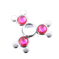 Zinc Alloy Tri Spinner Rotating Fidget Hand Spinner Adhd Autism Reduce Stress Toys Gift