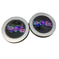 Zinc Alloy Two Arm Colorful Fidget Hand Spinner Focus Attention Edc Reduce Stress Toys
