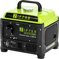 Zipper ZI STE1100IV 4 takt Aggregaat met omvormer 230 V 12.8 Kg 1100 W