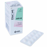 Zitac Vet 100 mg   hond 6 tot 10 kg (10 x 10 tabletten) 1 verpakking