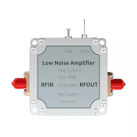 ZL110G V1.0 Breedband Lawaaiarm Leeg versterker 1 10GHz 40dB Hoge gain RF versterker LNA met SMA connector