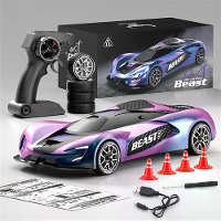 ZLL SG208 PRO RTR 1/24 2.4G 4WD Drift RC Auto Hoge Snelheid 360° Rotatie Muziek Stunt LED Licht On Road Racing Voertuige