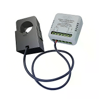 ZM6LT1Zigbee 3.0 1 Fase vermogensbewakingsmodule 90 250V AC 0,2 100A klem CT bidirectionele energiemeter Tuya Smart Life