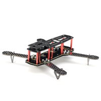 Zmr250 V2 Pcb Frame Kit Carbon Fiber With Led Board