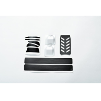 ZOHD Dart250G Plastic beschermingsset voor 570 mm spanwijdte sub 250 gram Sweep Forward Wing AIO EPP FPV RC vliegtuig re