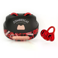 Zombies Kat B23 TWS Oorringen Hoofdtelefoon Draadloze Bluetooth 6.0 Oordopjes 13 mm Grote Drivers Richtingsgeluidsoverdr