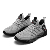 Zomerschoenen, casual en zacht, ademend en met veters, voor buitenwandelen, joggen, wandelen en kamperen.