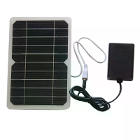 Zonne energie Ademhalingspomp 5W USB Luchtpomp EVA Gelamineerd Paneel 21.5 Efficiëntie 2W Luchtpomp Dubbele Luchttstenen