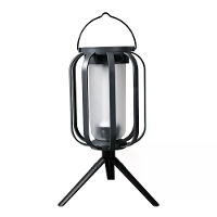 Zonne energie Campinglantaarn Draagbare 4 in 1 Buiten LED Licht met Statief IPX4 Waterdicht USB C & Zonne energie Ambian