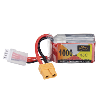 ZOP Power 11.1V 1000mAh 35C 3S LiPo Batterij XT60 stekker voor RC Drone