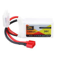 ZOP Power 11.1V 1300MAH 20C 3S Lipo Batterij T aansluiting voor RC Auto