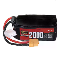 ZOP Power 11.1V 2000mAh 120C 3S LiPo Batterij XT60 Stekker voor RC Drone