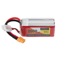 ZOP POWER 11.1V 2000mAh 95C 3S LiPo batterij XT60 stekker met T adapterstekker voor RC Drone