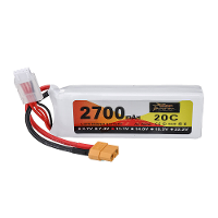 ZOP POWER 11.1V 2700mAh 30C 3S LiPo batterij XT60 stekker voor RC Drone