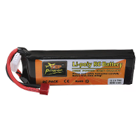 ZOP Power 11.1V 3000mAh 70C 3S LiPo batterij T plug voor RC auto
