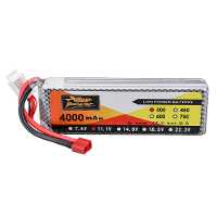 ZOP Power 11.1V 4000mAh 30C 3S LiPo Batterij T Stekker voor RC Auto